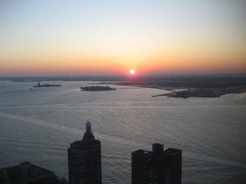 Sunset over Harbor