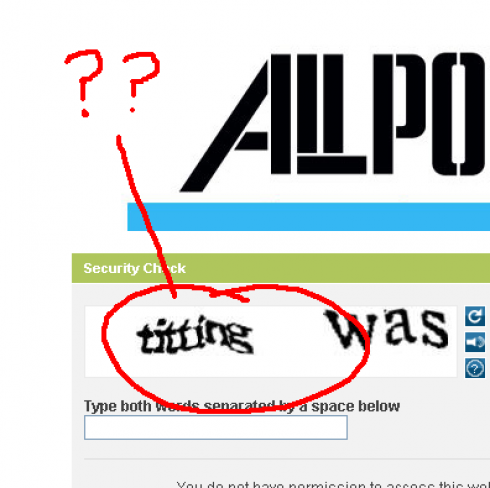 titting