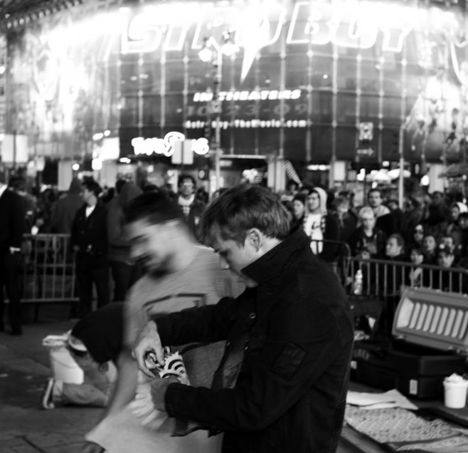 Shepard Fairey X Levi's Times Square Shepard Fairey X Levi's Times Square